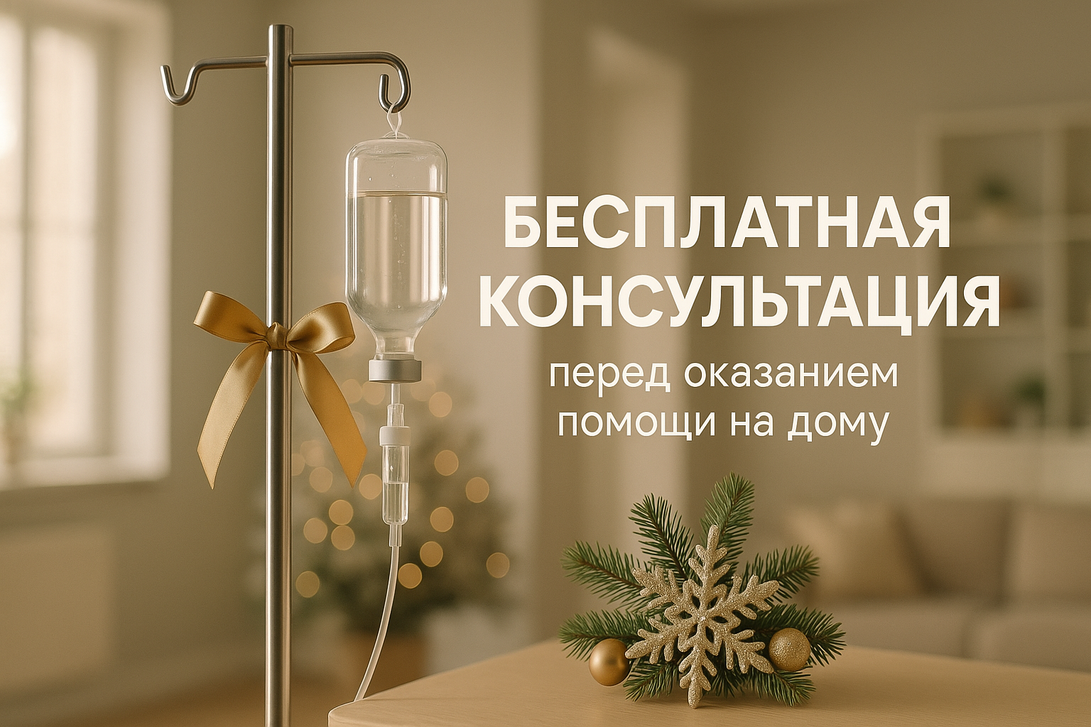 Бесплатная консультация перед оказанием помощи на дому